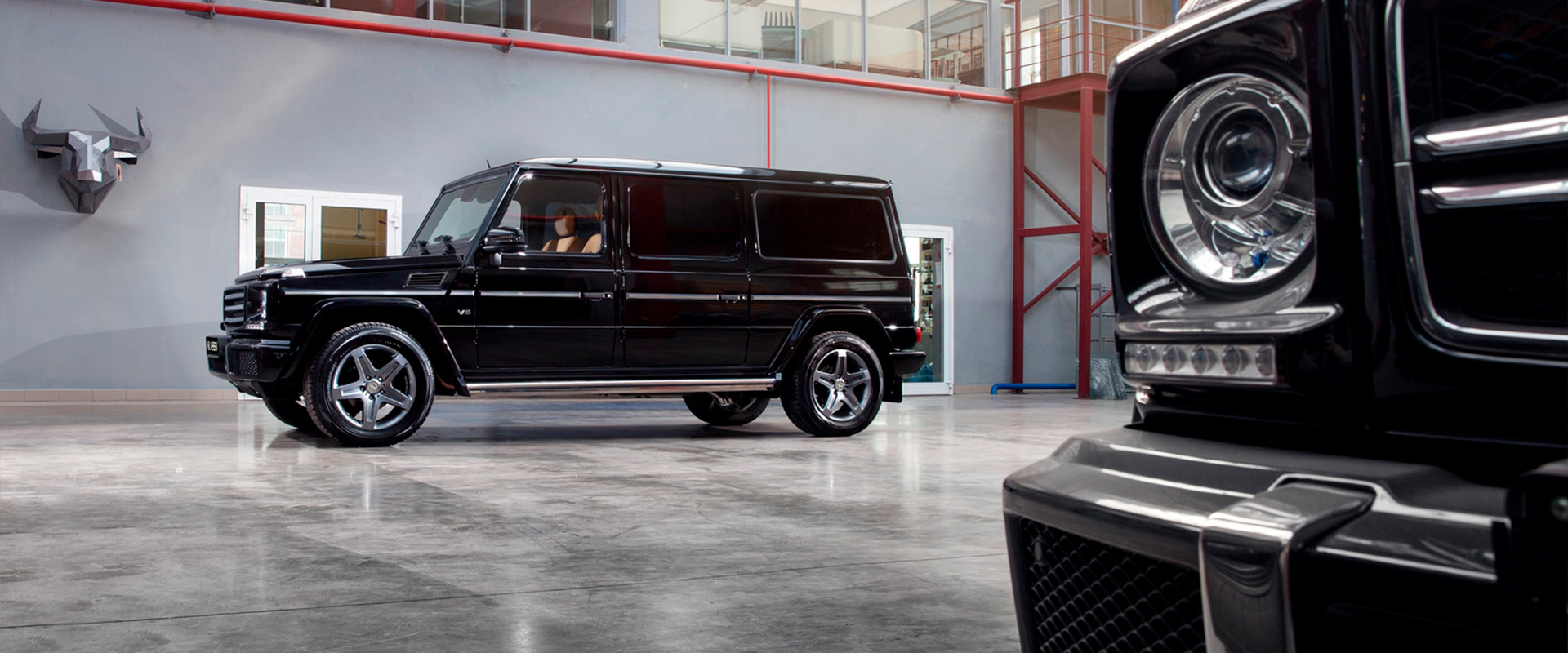 مرسيدس فئة G +580 مم - ممدود Vehicle