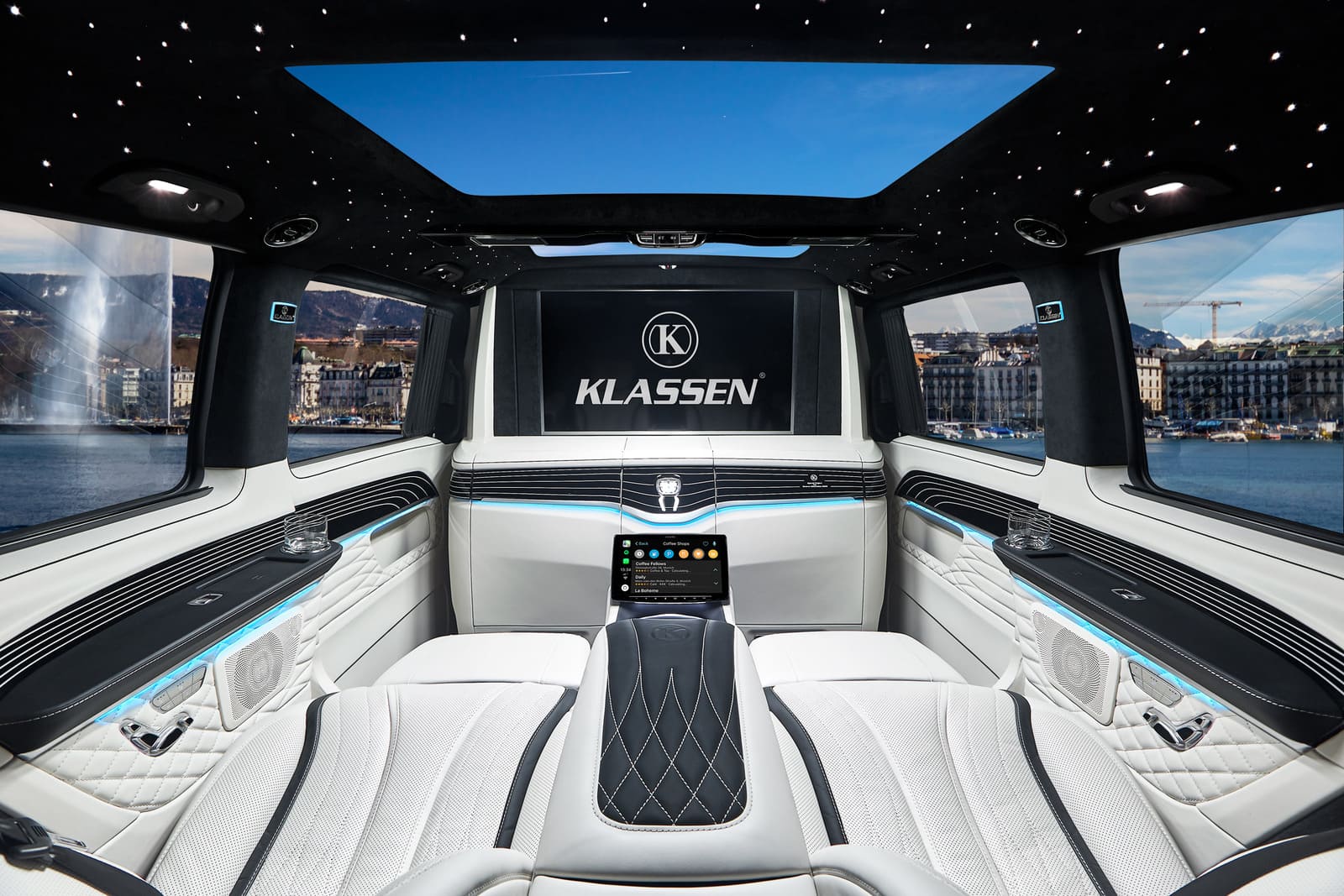 تجهيز VIP مرسيدس بنز فئة V. فاخر مرسيدس فيتو. حصري فاخر تحويل مرسيدس فيتو VIP — AVE